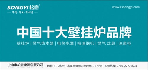 重磅快訊：松意贏得“中國十大壁掛爐品牌”寶座