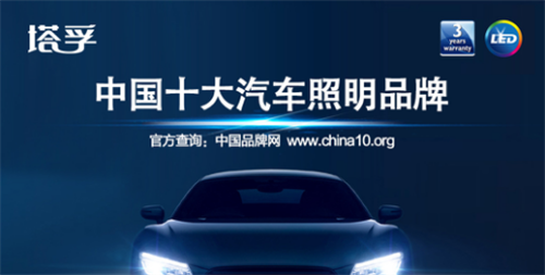 塔孚汽車照明積極參與“中國十大汽車照明品牌”評選