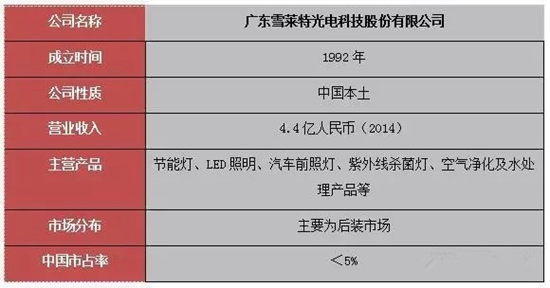 中國十大品牌汽車照明